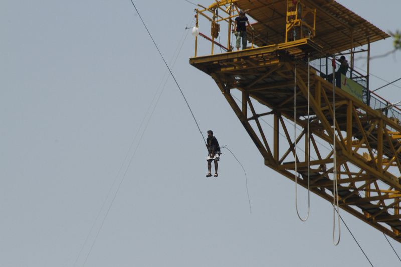 Valley Rope Jump In Rishikesh 94jqVPJA