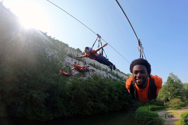 England's Longest Zipline in Kent PMA64PyQ