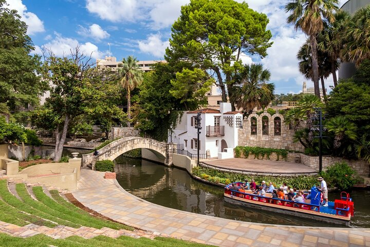San Antonio Downtown Walking Tour & River Cruise Tickets VgYN1A3X