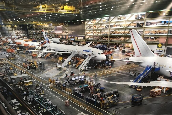 Future of Flight: Boeing Factory Private Tour from Seattle AW1fzlSc