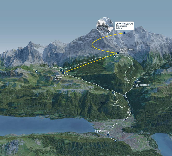 From Grindelwald: Ticket to Jungfraujoch - Top of Europe mYGxlWTx