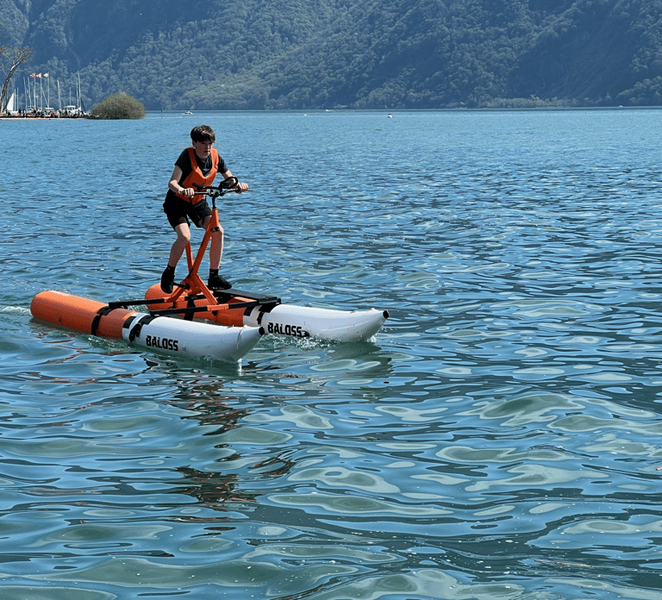 A Water Bike Adventure on Lake Lugano fywoCKTB