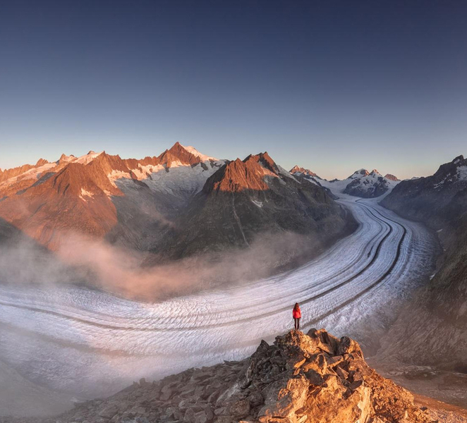 Aletsch Glacier: Round-trip Cable Car Ticket to Eggishorn eL2cPMtn