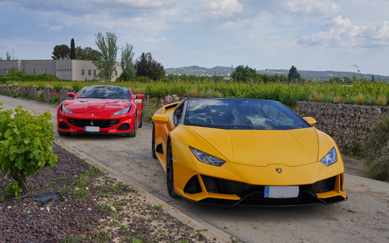 Supercar driving experience to Penedes vineyards evfjWame