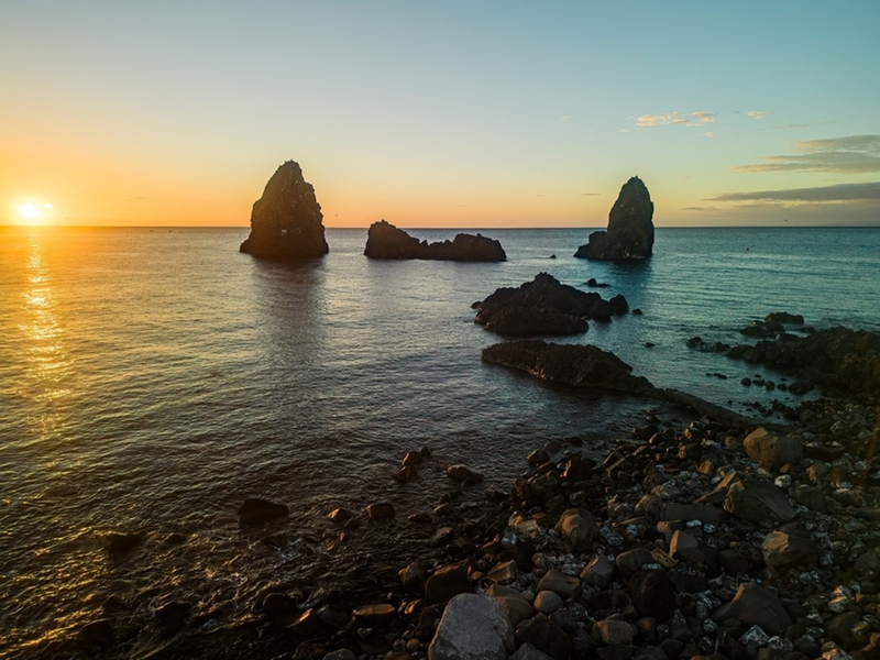 Sunset from Aci Castello:Coastal Beauty and Lava Cliffs Private Tour P9iDghAI