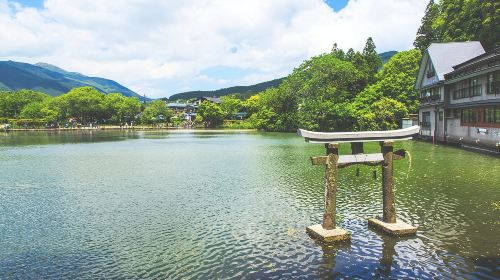 1-day tour to Kyushu Wildlife Park African Safari: Beppu Umi Jigoku + Yufuin Panorama + Mount Yufu Trailhead Day Tours CSlup13W
