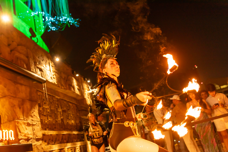 Lamaya Fire Show & Lighting Mapping Show in Bangkok xtFwbfTd