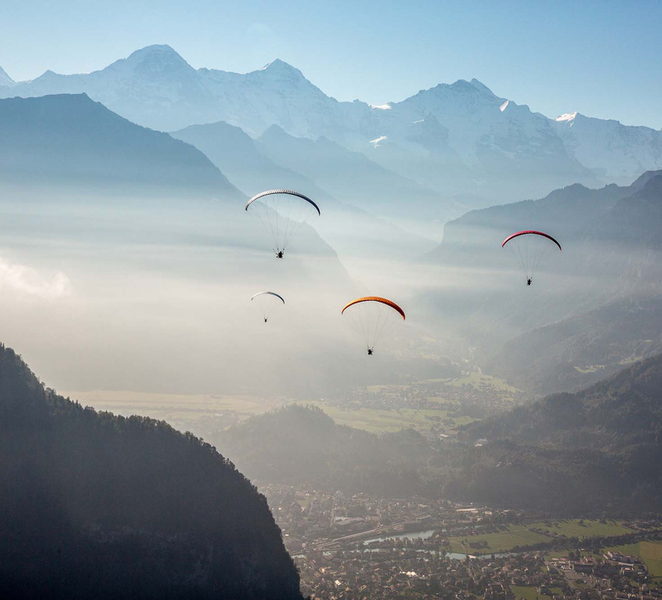 Interlaken: Tandem Paragliding Flight with Pilot S9504d1o