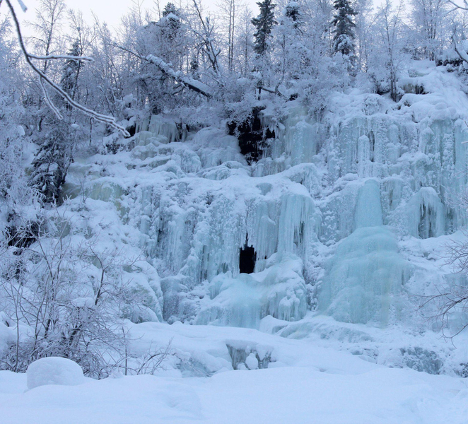 Rovaniemi: Frozen Waterfalls in Korouoma Canyon with Guide 13VTNOCw