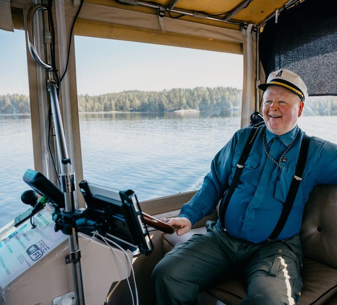 Lake Saimaa story cruise by Ecoboat in Puumala BZGFGM9S