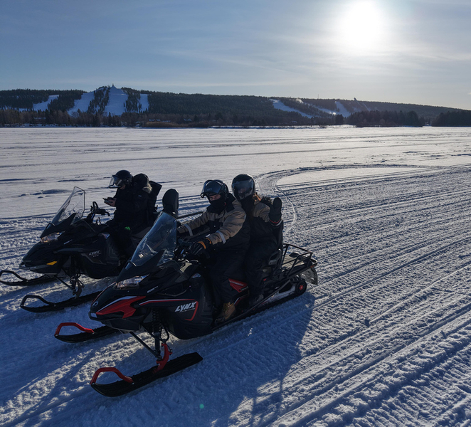 Rovaniemi: Arctic Snowmobiling Ride with Local Guide 8Ie6u6ak
