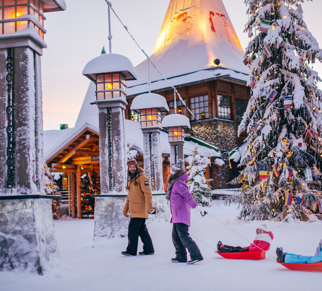Rovaniemi: Santa Claus Village and Arctic Circle we2Wa2Kp