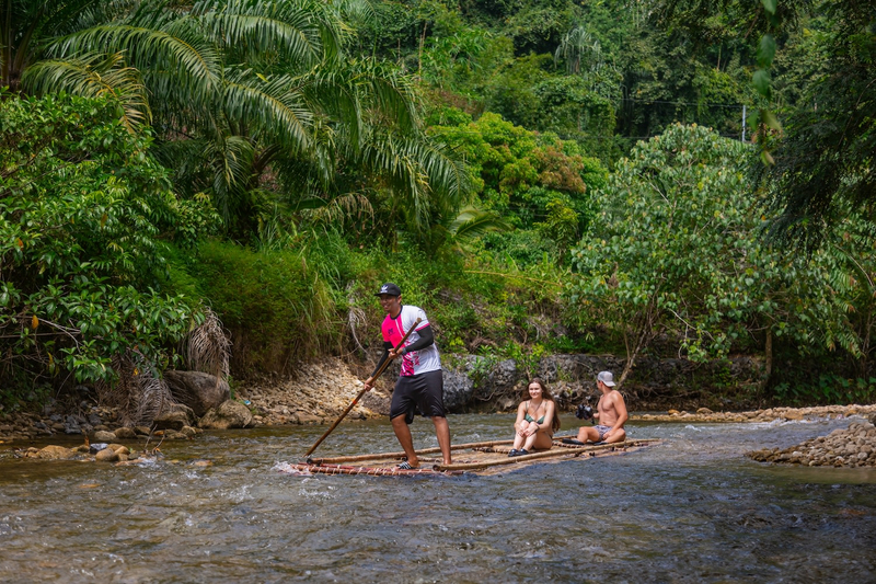 Khao Lak: Bamboo Rafting, Sea Turtle, and Temple Tour vJR2PPVW