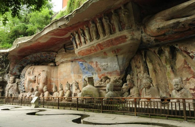 Dazu Rock Carvings Ticket j6SZXvao