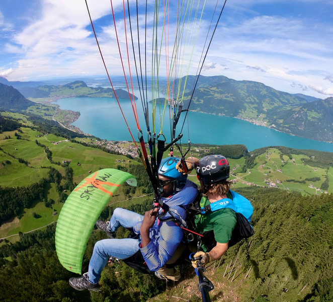 Lucerne: Unique Tandem Paragliding Experience d5AI2QUP