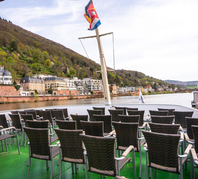 Heidelberg: Neckar River Sightseeing Boat Tour with Drink YNBzV1Eo