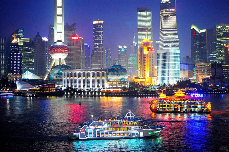 Shanghai Huangpu River day night Cruise Ticket ATx75vHm