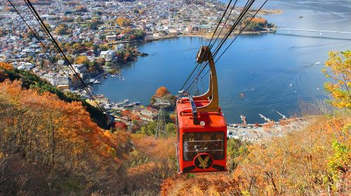 1-day tour with free cable car · Tokyo Fuji mountain Kawaguchiko panoramic cable car · viral Lawson · Oshino hakkai k65aW7uo