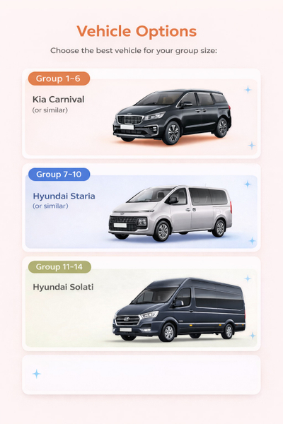Seoul and Suburbs Private Car Charter Tour  cF6BSQ7S