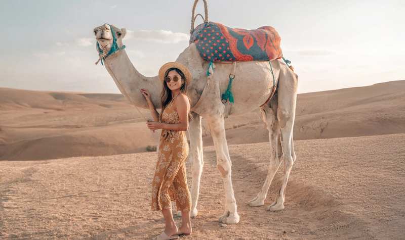 Marrakech Agafay Desert Sunset Camel Ride & Dinner 3pWrNFn7
