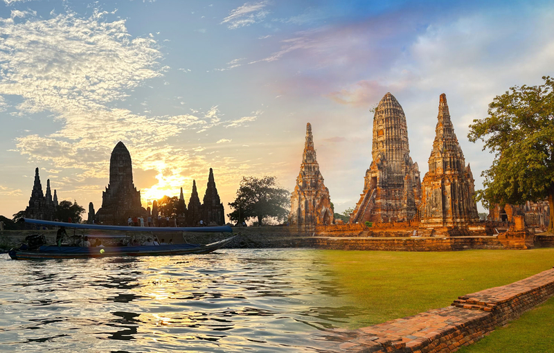 Bangkok Ayutthaya Half-Day UNESCO Site Tour with Boat Zaz24xjL