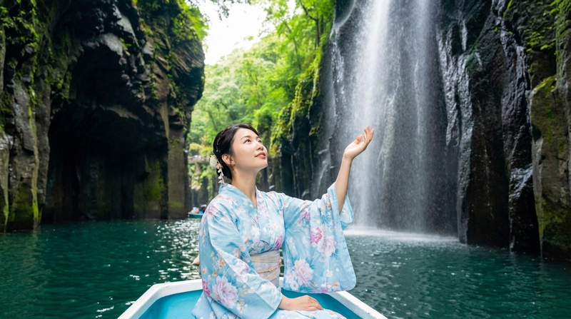 Kyushu One-Day Tour: Takachiho Railway & Takachiho Gorge & Amano Iwato Shrine (Chinese and English Speaking Guide, Departing from Fukuoka) bhkwCvRg