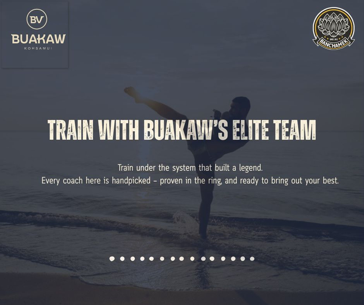 Authentic Muay Thai Training at Buakaw Village Koh Samui EI1lH0W6