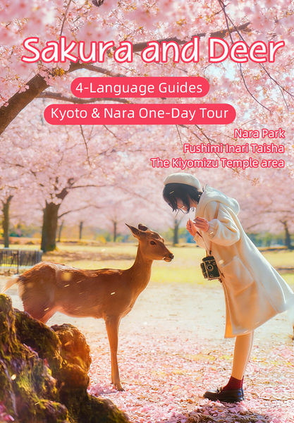 One-day trip to Kyoto and Nara: Nara Park, Kiyomizu-dera Temple, Fushimi Inari Shrine, Todai-ji Temple, Ishibei-koji Lane, Gion/Hanamikoji Street, Yasaka Shrine 5rzRCLmG