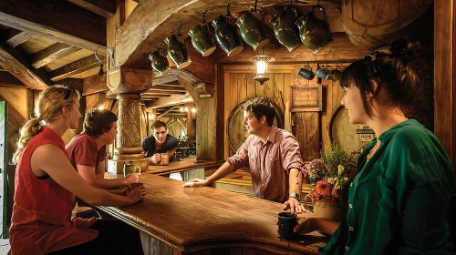 Hobbiton Movie set & Waitomo Caves Small Group Tour From Auckland Day Tours MGCS0F68