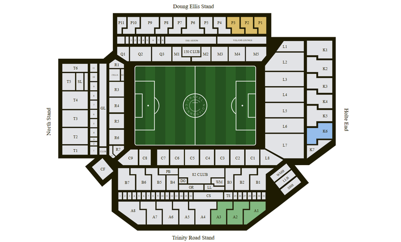 Premier League Football - Aston Villa FC Match Ticket at Villa Park Stadium yiystOK0