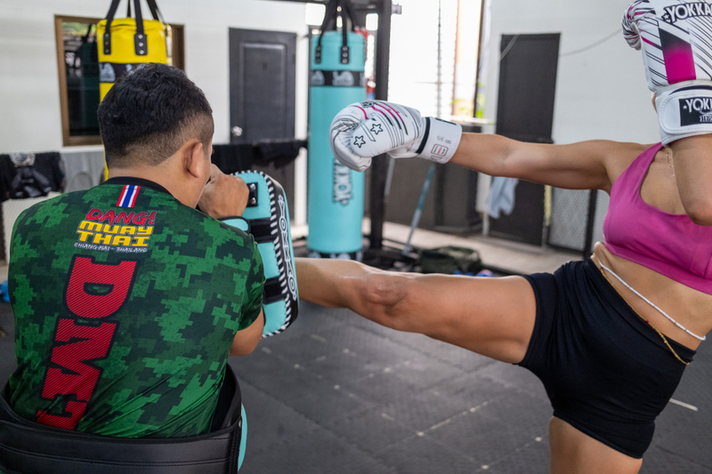 Muay Thai Class in Chiang Mai - Dang Muay Thai Gym cGKe0r7D