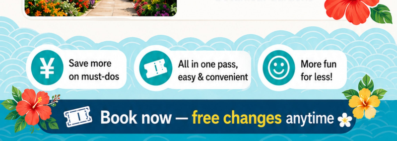 Have Fun in Okinawa Premium Pass (with options: Churami Aquarium and DMM Aquarium) 8GAahZmw