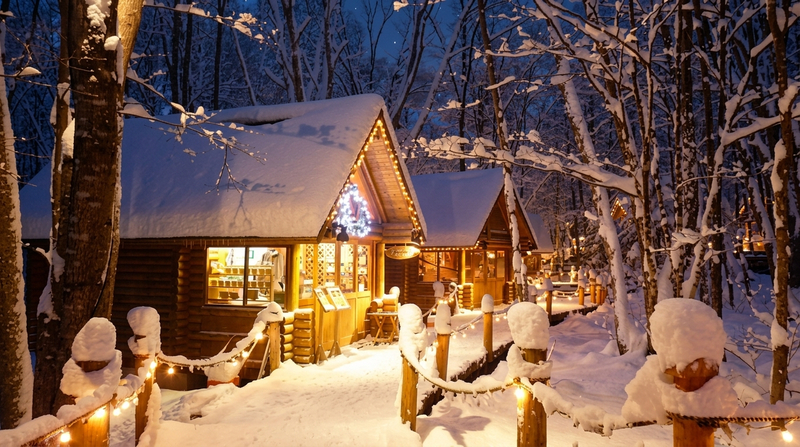 Winter Limited Hokkaido Romantic Illumination Day Tour | Christmas Tree - Shirogane Blue Pond Night Illumination - Ningle Terrace - Shikisai-no-Oka (Optional Snowmobile Experience) | Departing from Sapporo 5sEoNx3G