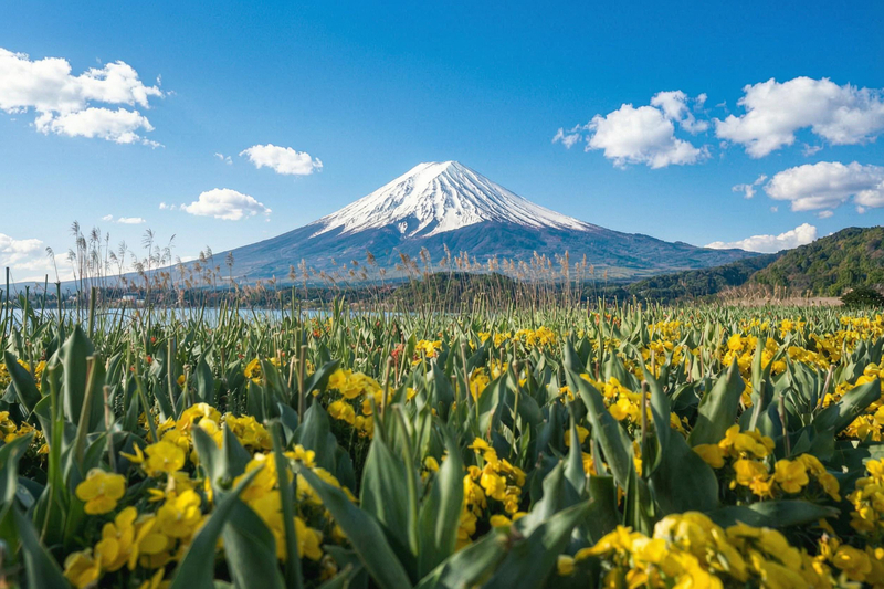 【Mount Fuji Scenic Photography Day Tour】Chureito Pagoda & Kawaguchiko Oishi Park & Oshino Hakkai & INS Lawson & Hikawa Clock Shop (Departing from Tokyo) D1d7ekJm