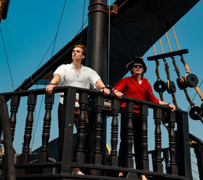 Lord Black Pearl Pirates Ship Pattaya Day Tour with round-trip share transfer within Pattaya City Area mzsBXRzS