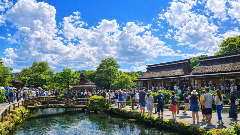 Mount Fuji Day Trip: Lawson & Ten梯 Town & Asama Shrine & Lake Yamanaka & Oshino Hakkai (Departing from Tokyo) nxAv9kCZ