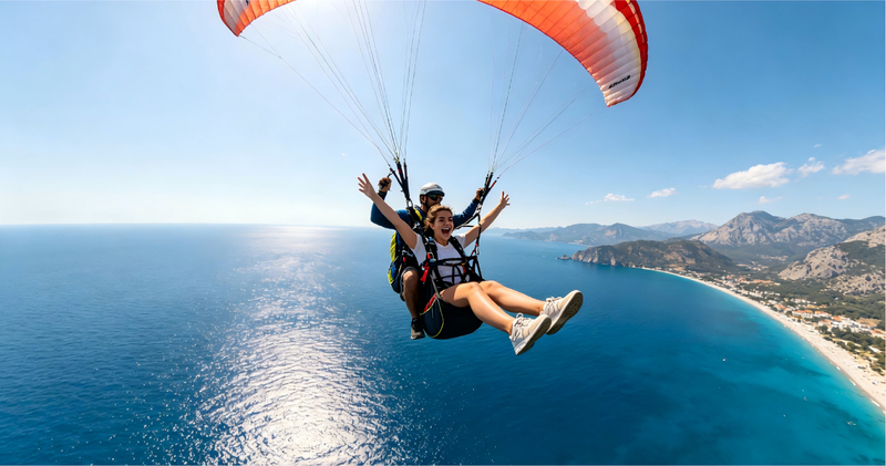 Fethiye Oludeniz Tandem Paragliding (including hotel pick-up and drop-off) MU61ktdX