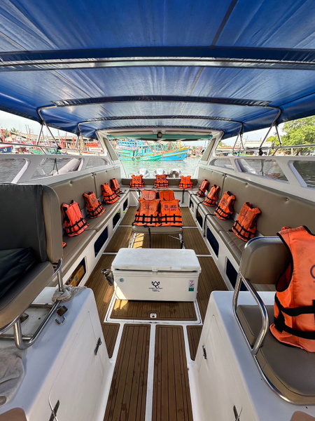Join Tour Phi Phi Island + Maya Bay + Khai Island one day trip By Speed Boat Operated by Sea Angel rt9nR8Xb