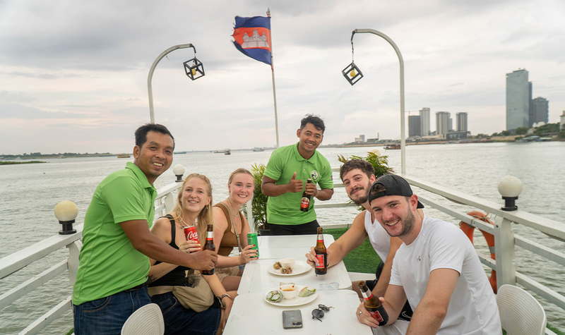 Phnom Penh Silk Island Tour & Sunset Cruise  DXbbR3jA