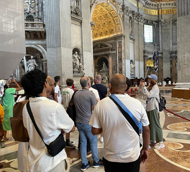 Rome: St. Peter's Basilica, Dome Climb, and Underground Tour VD7WjWI3