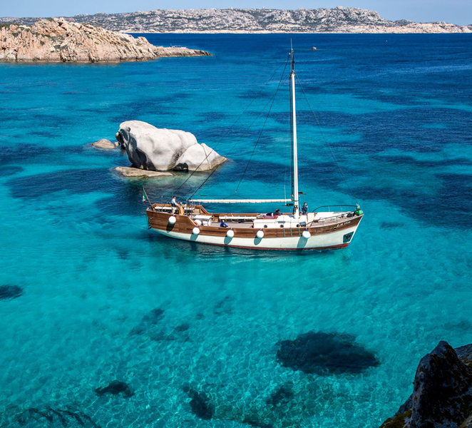 From Palau or La Maddalena: Archipelago Sailing Ship Tour q5ctKZqT
