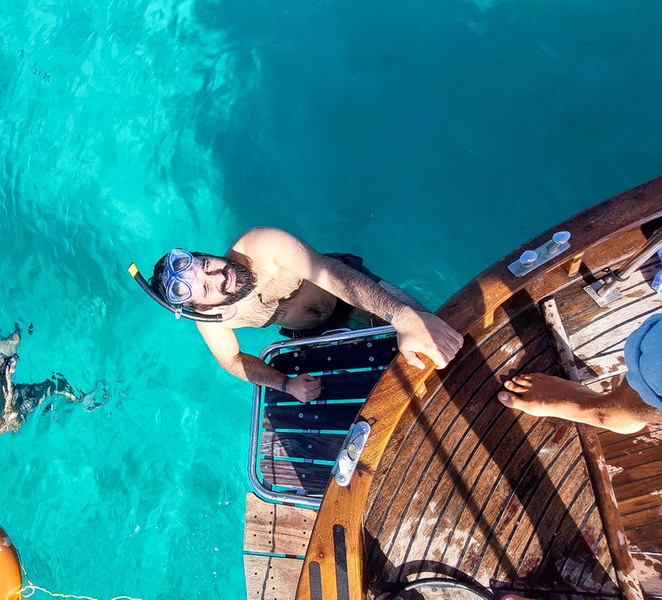 Porto San Paolo: Half Day Boat Tour to Tavolara and Molara dhUUEXYF