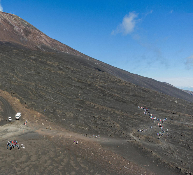 Mount Etna: Roundtrip Cable Car and 4x4 Bus Ticket z6jjrOir