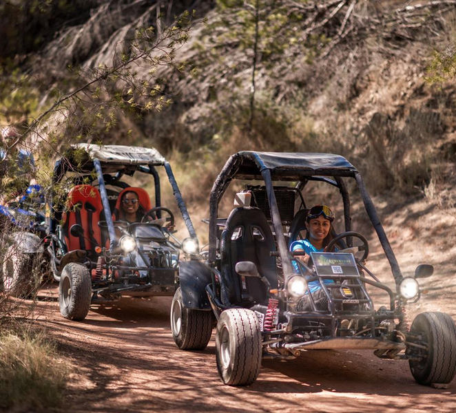 Benidorm: Buggy Jungle or Algar Waterfalls Tour 4LrfGQXY
