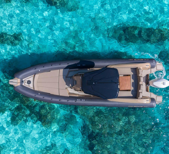 From Cala Gonone: Gulf of Orosei RIB tour with aperitif R0FwHV1l
