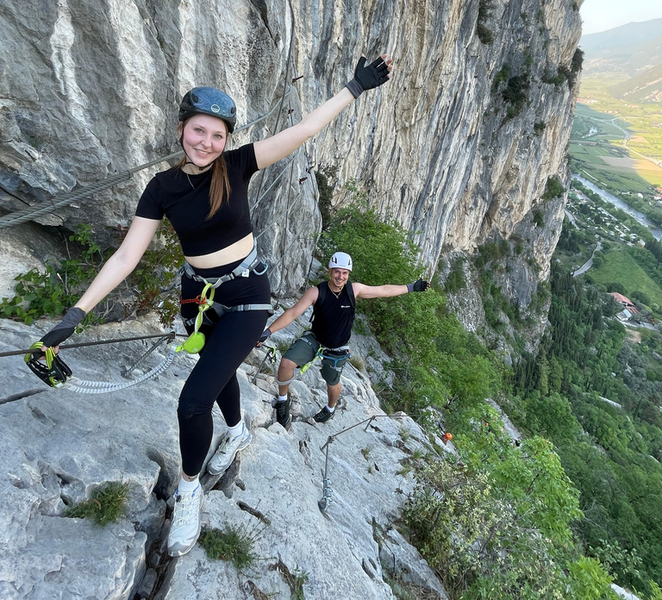 Lake Garda: "Colodri" Via Ferrata at Sunset, Aperitif with a View, and Photos ZuT8vlxK
