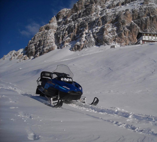 Dolomites: Snowmobile Safari to the Three Peaks of Lavaredo 2HZACQT9