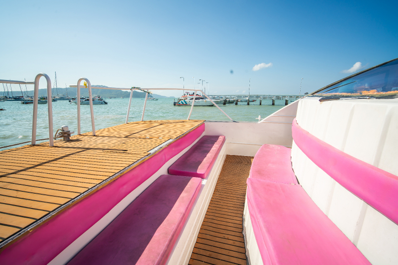 Day Trip Racha Island + Coral Island By Catamaran (皇帝岛+珊瑚岛一日游 - Barbie 粉色芭比号) WNbUexBY