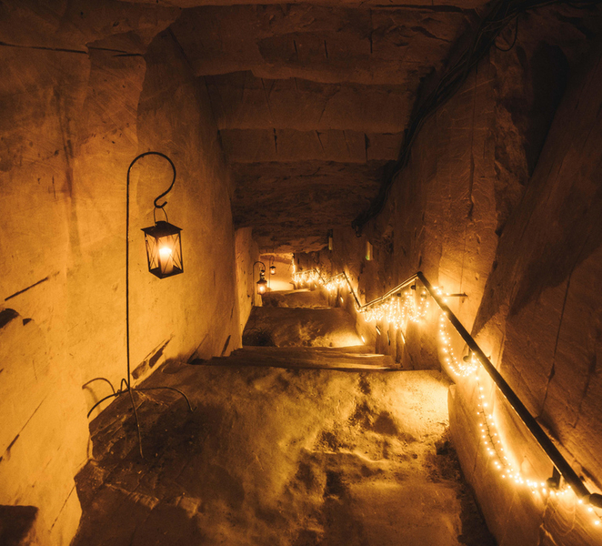 Valkenburg: Christmas Cave Biking Tour 4ea5XSrq