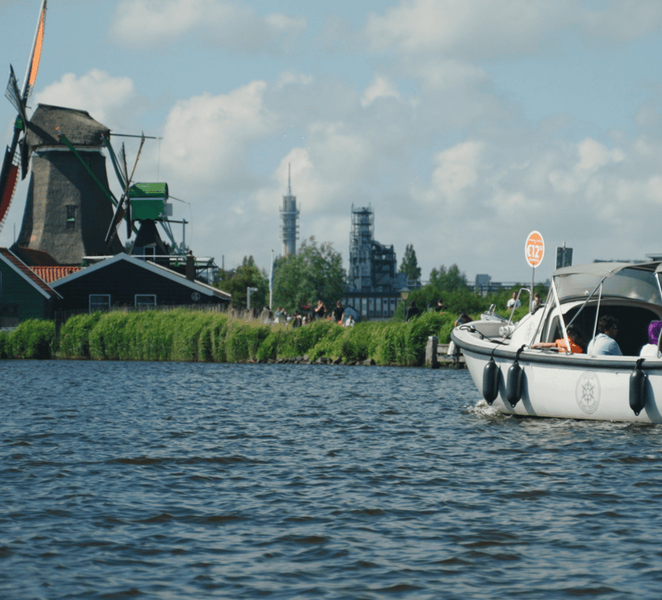 Zaanse Schans: Cruise UNESCO Windmills Village + Live Guide cbBXN5M2